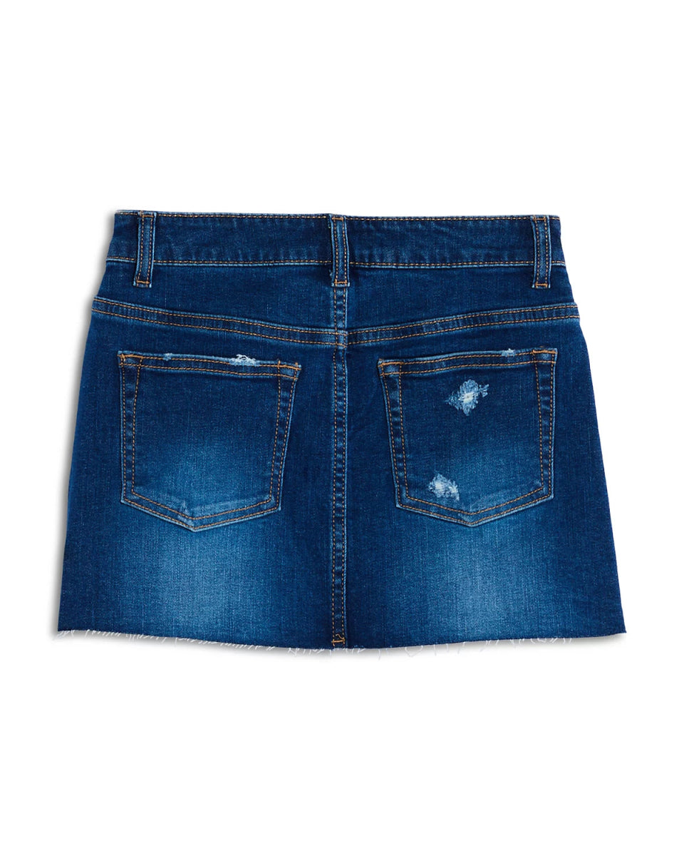 MIAMI MID WASH SKIRT (PREORDER) - KATIE J NEW YORK