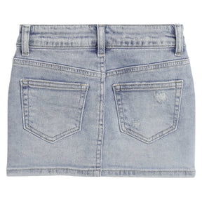 MIAMI RHINESTONE DENIM SKIRT - KATIE J NYC