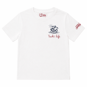MICKEY YACHT LIFE TSHIRT - MC2 SAINT BARTH KIDS - SHORT SLEEVE TOPS