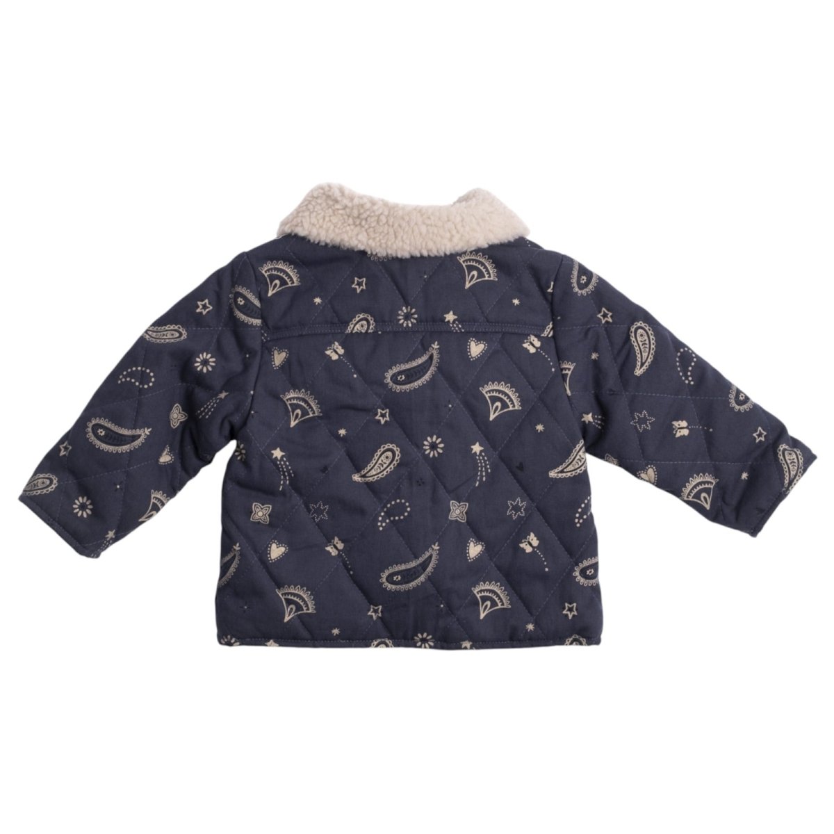 MIDNIGHT BANDANA QUILTED JACKET (PREORDER) - WILD WAWA
