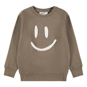 MIKE GROUND SMILEY SWEATSHIRT - MOLO - SWEATERS