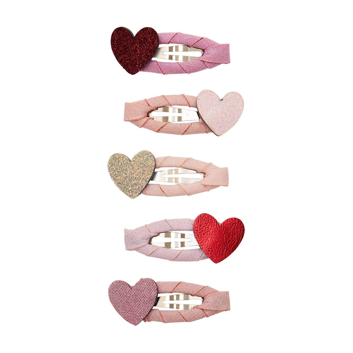 MINI HEARTS SET OF 5 CLIPS (PREORDER) - MIMI & LULA