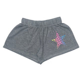 MINI NEON HEARTS SHORTS - SHORTS