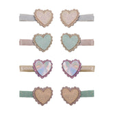 MINI SCALLOPED HEART CLIPS SET OF 4 (PREORDER) - MIMI & LULA - CLIPS