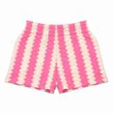 MINI WAVES KNITTED MEAVE JR SHORTS - MC2 SAINT BARTH KIDS