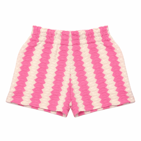 MINI WAVES KNITTED MEAVE JR SHORTS - MC2 SAINT BARTH KIDS