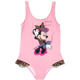 MINNIE MOUSE TIANA ONE PIECE SWIMSUIT W/ LEOPARD TRIM - MC2 SAINT BARTH KIDS - ONE PIECE SWIMSUIT