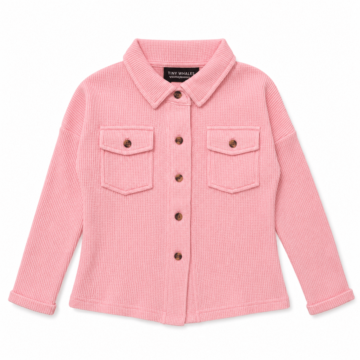 MOON CHILD HIPPIE BUTTON DOWN TOP SHACKET - TINY WHALES