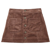 MULBERRY DENVER CORDUROY MINI SKIRT - RYLEE + CRU - SKIRTS