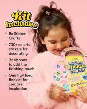 MY SUPER STICKER CRAFT KIT (PREORDER) - SUPER SMALLS