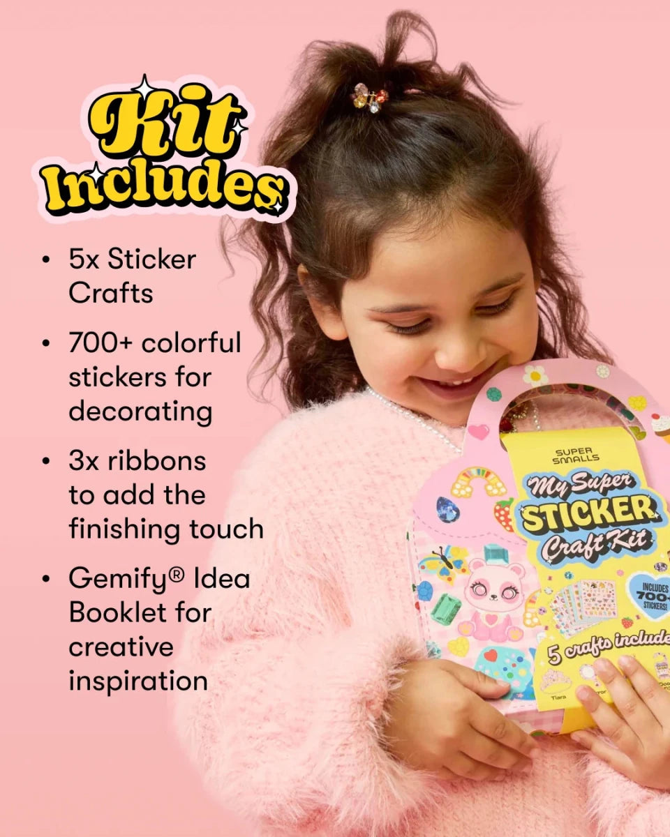 MY SUPER STICKER CRAFT KIT (PREORDER) - SUPER SMALLS