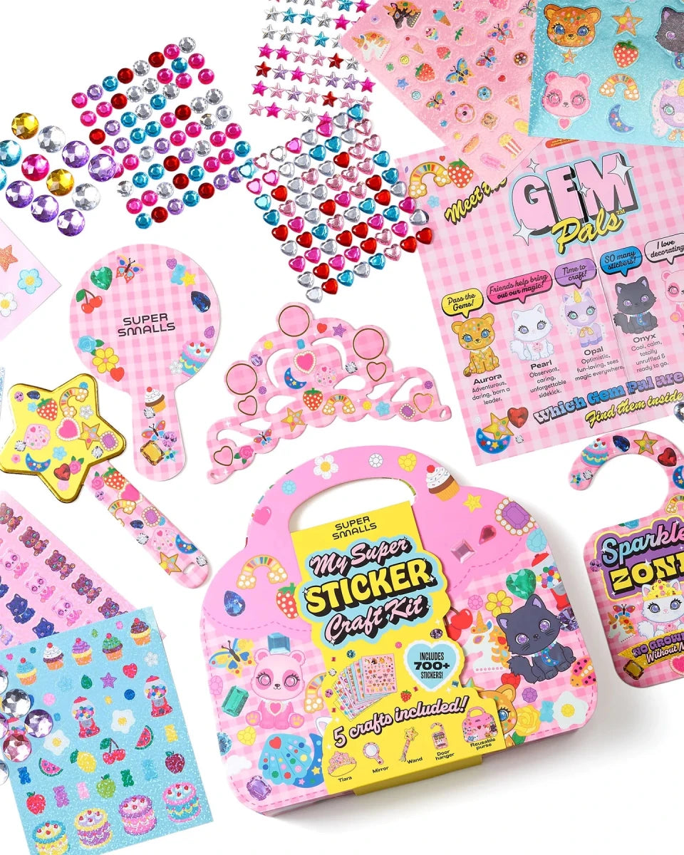 MY SUPER STICKER CRAFT KIT (PREORDER) - SUPER SMALLS