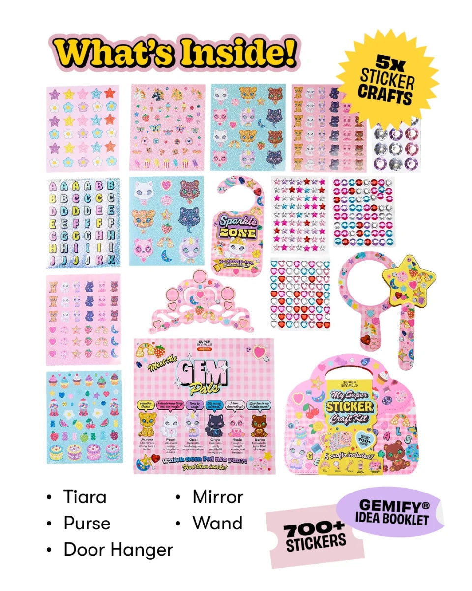 MY SUPER STICKER CRAFT KIT (PREORDER) - SUPER SMALLS