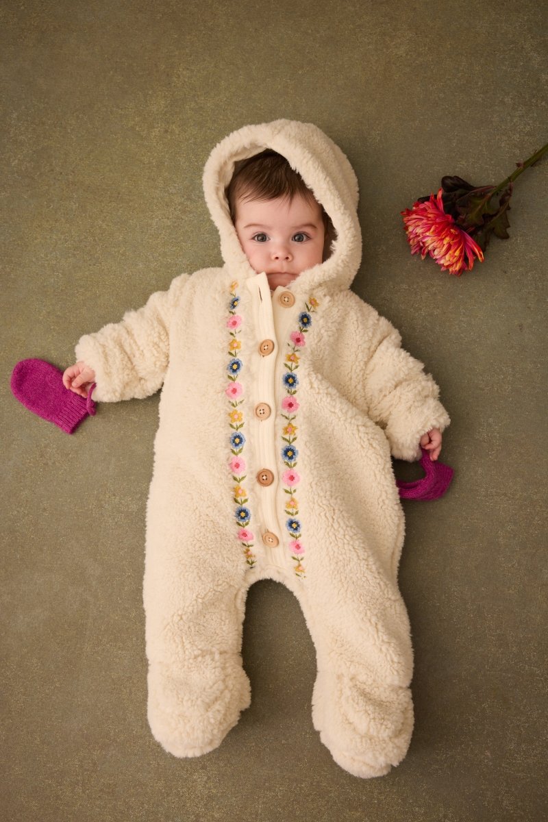 NAGLAYA SHERPA ROMPER - ROMPERS