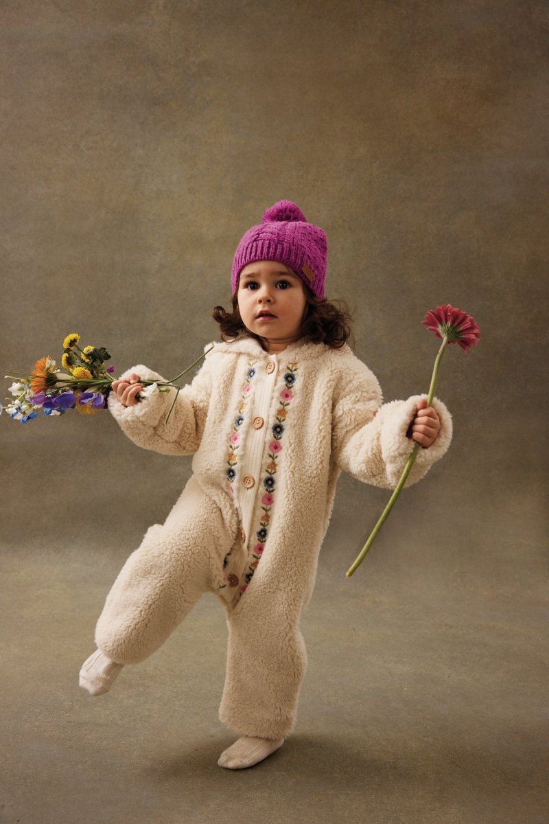 NAGLAYA SHERPA ROMPER - ROMPERS