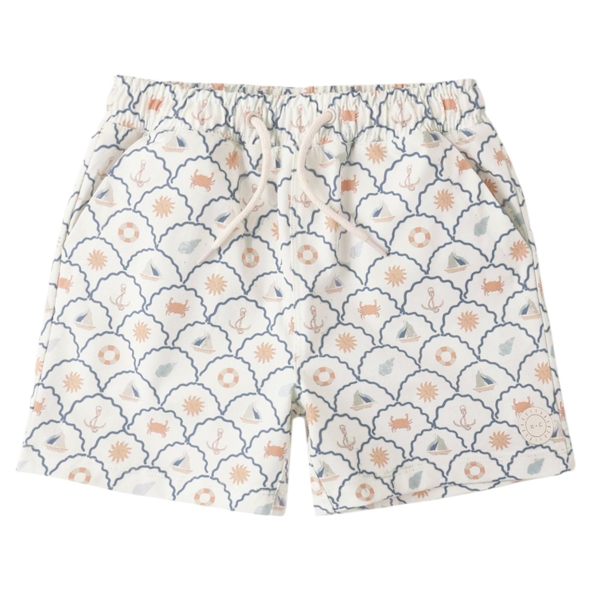 NAUTICAL SWIM TRUNKS - SWIM TRUNKS