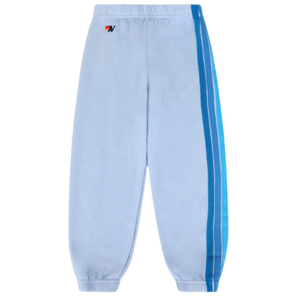 NEON 5 STRIPE ICE BLUE SWEATPANTS - AVIATOR NATION KIDS
