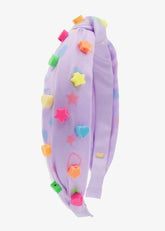 NEON CHARMS KNOT HEADBAND (PREORDER) - BARI LYNN