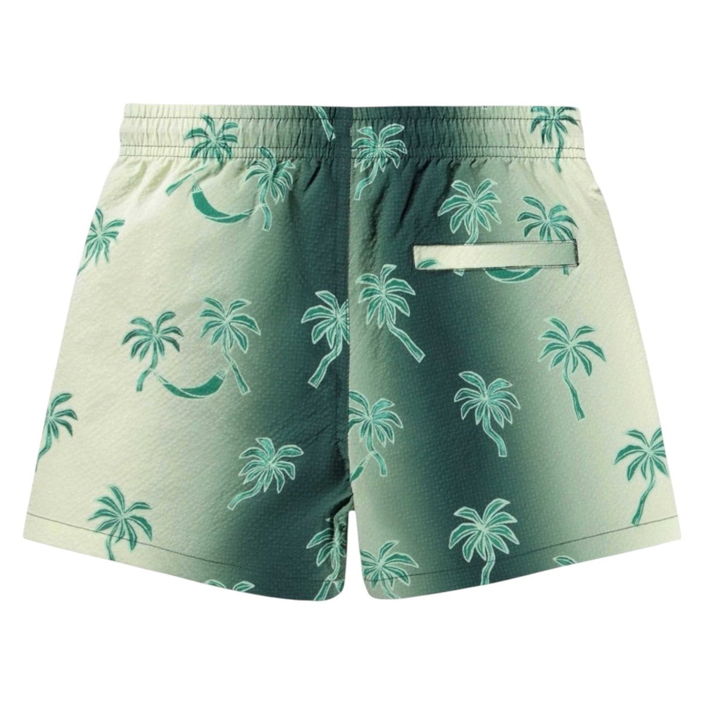 NIKO GREEN PALMS SWIM TRUNKS (PREORDER) by MOLO | Kids Fashion | Mini ...