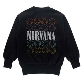 NIRVANA SMILEY SWEATSHIRT (UNISEX) - ROWDY SPROUT