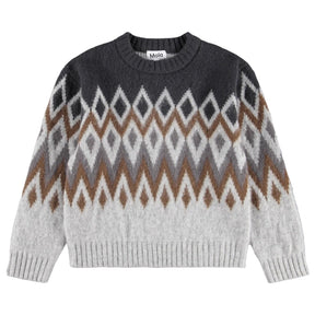 NORDIC STONE BAES SWEATER - MOLO - SWEATERS