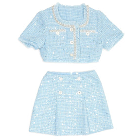 OLIVIA JACKET, SKIRT, TANK 3 PIECE SET - SET