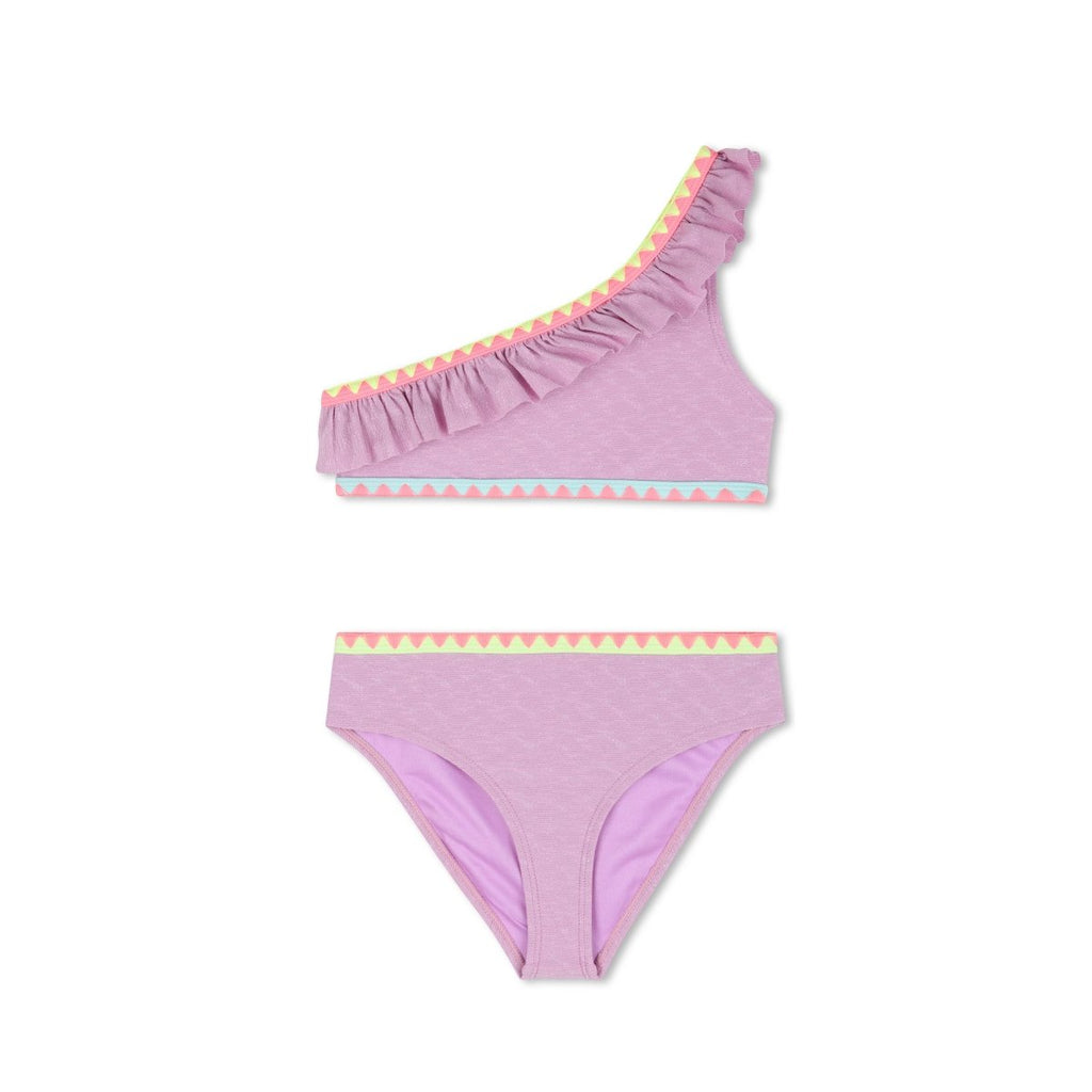 ONE SHOULDER RUFFLE SPORTY BIKINI by BILLIEBLUSH | Kids Fashion