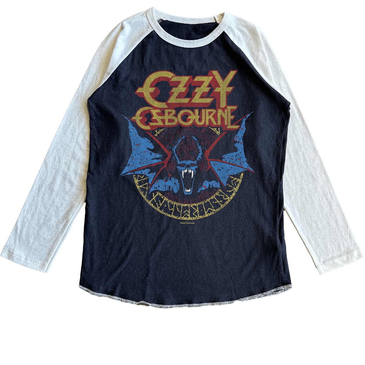 OZZY RAGLAN LONG SLEEVE TSHIRT - ROWDY SPROUT