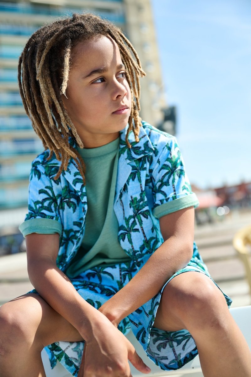 PALM ISLAND DENIM SHORTS - TUMBLE 'N DRY