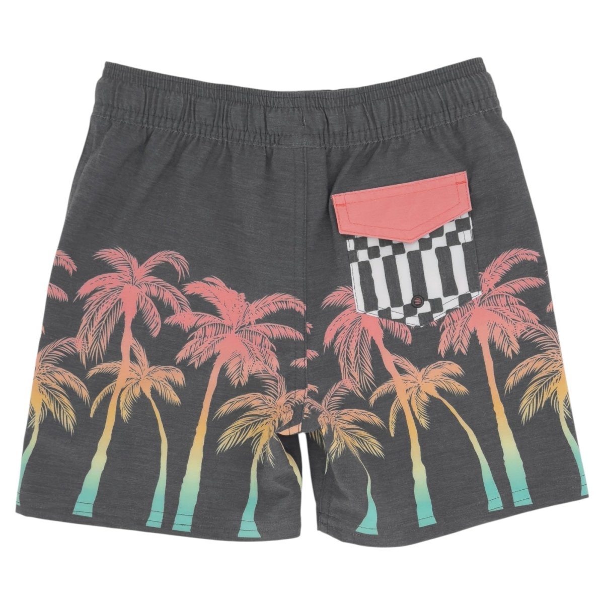 PALM TREE SWIM TRUNKS - FEATHER 4 ARROW
