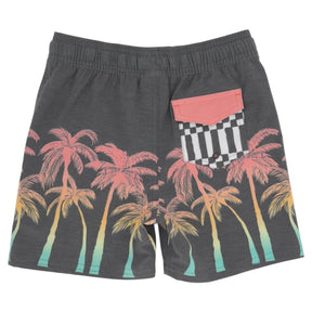 PALM TREE SWIM TRUNKS - FEATHER 4 ARROW