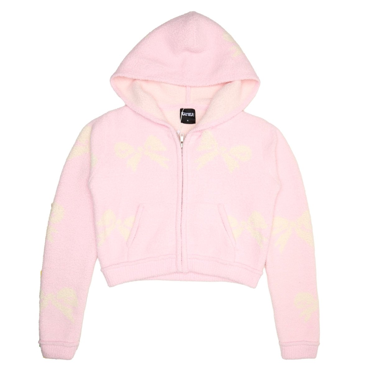 PARKER BOW ZIP UP HOODIE - KATIE J NEW YORK