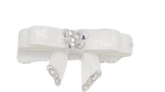 PATENT CRYSTAL BOW CLIP (PREORDER) - BARI LYNN