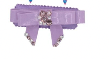 PATENT CRYSTAL BOW CLIP (PREORDER) - BARI LYNN - CLIPS