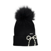 PEARL BOW BEANIE (PREORDER) - BARI LYNN