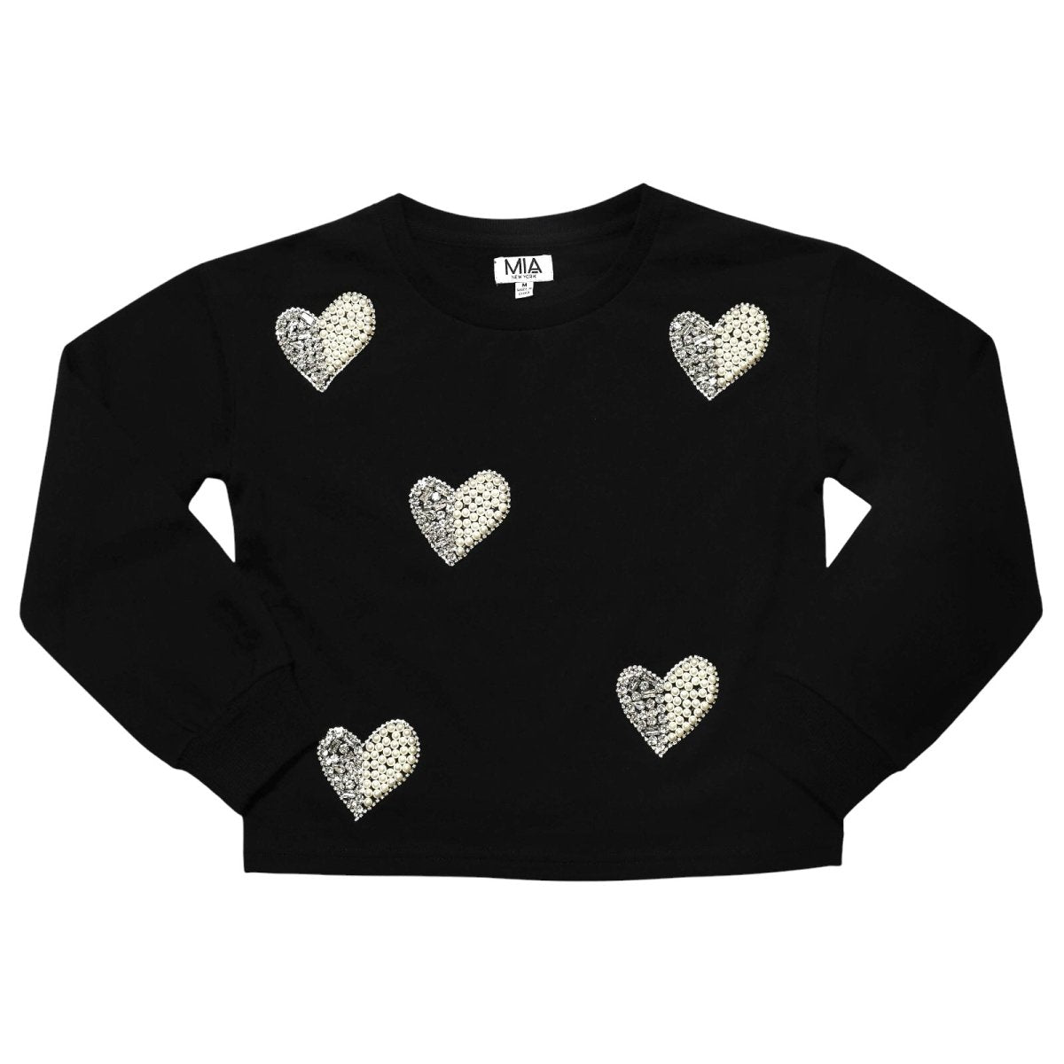 PEARL HEART SWEATSHIRT (PREORDER) - MINI DREAMERS