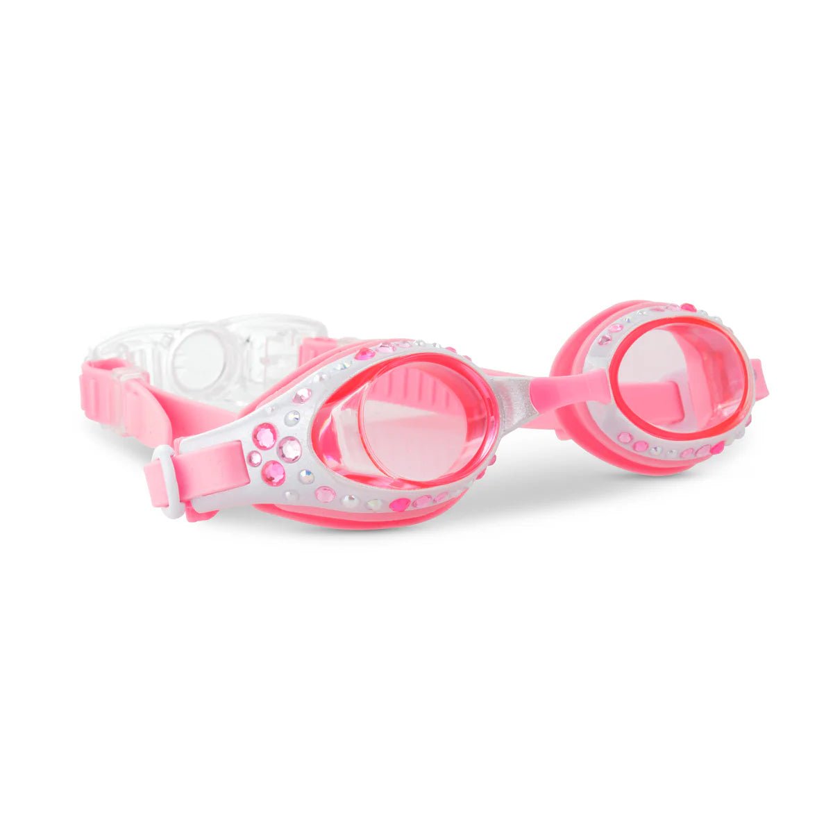 PEARL WHITE BEAUTIFUL BOWS GOGGLES (PREORDER) - BLING2O
