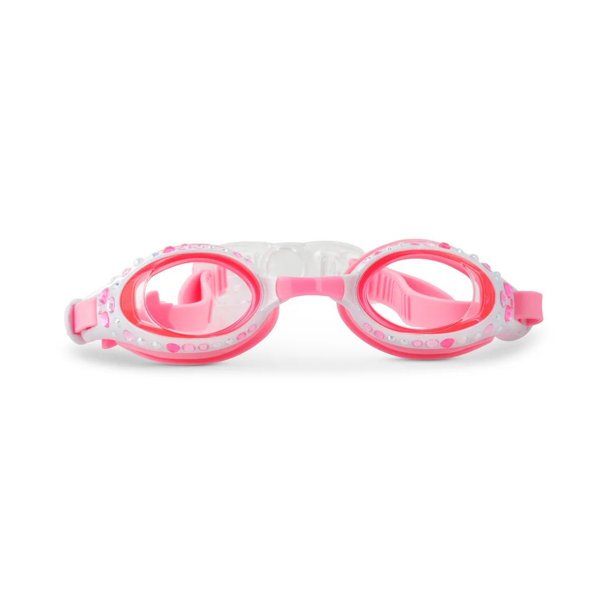PEARL WHITE BEAUTIFUL BOWS GOGGLES (PREORDER) - BLING2O