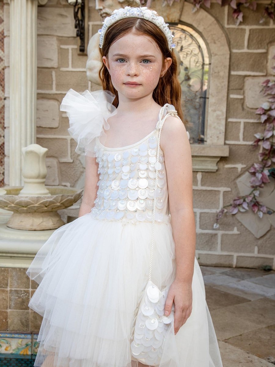 Tutu du Monde Girls Dress With Sequin Embellished Bodice Girls Kids 10-11 year Ivory Tulle By Childrensalon Tutu du Monde Girls Dress With Sequin Embellished Bodice Girls Kids 10-11 year Ivory Tulle By Childrensalon