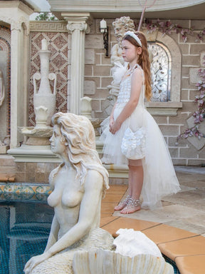 PEARLESCENT TREASURE TUTU DRESS (PREORDER) - DRESSES