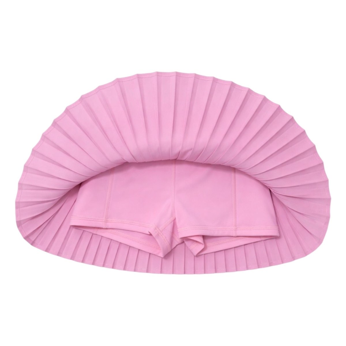 PETAL PINK PLEATED TENNIS SKIRT W/ SHORTS - PETITE HAILEY