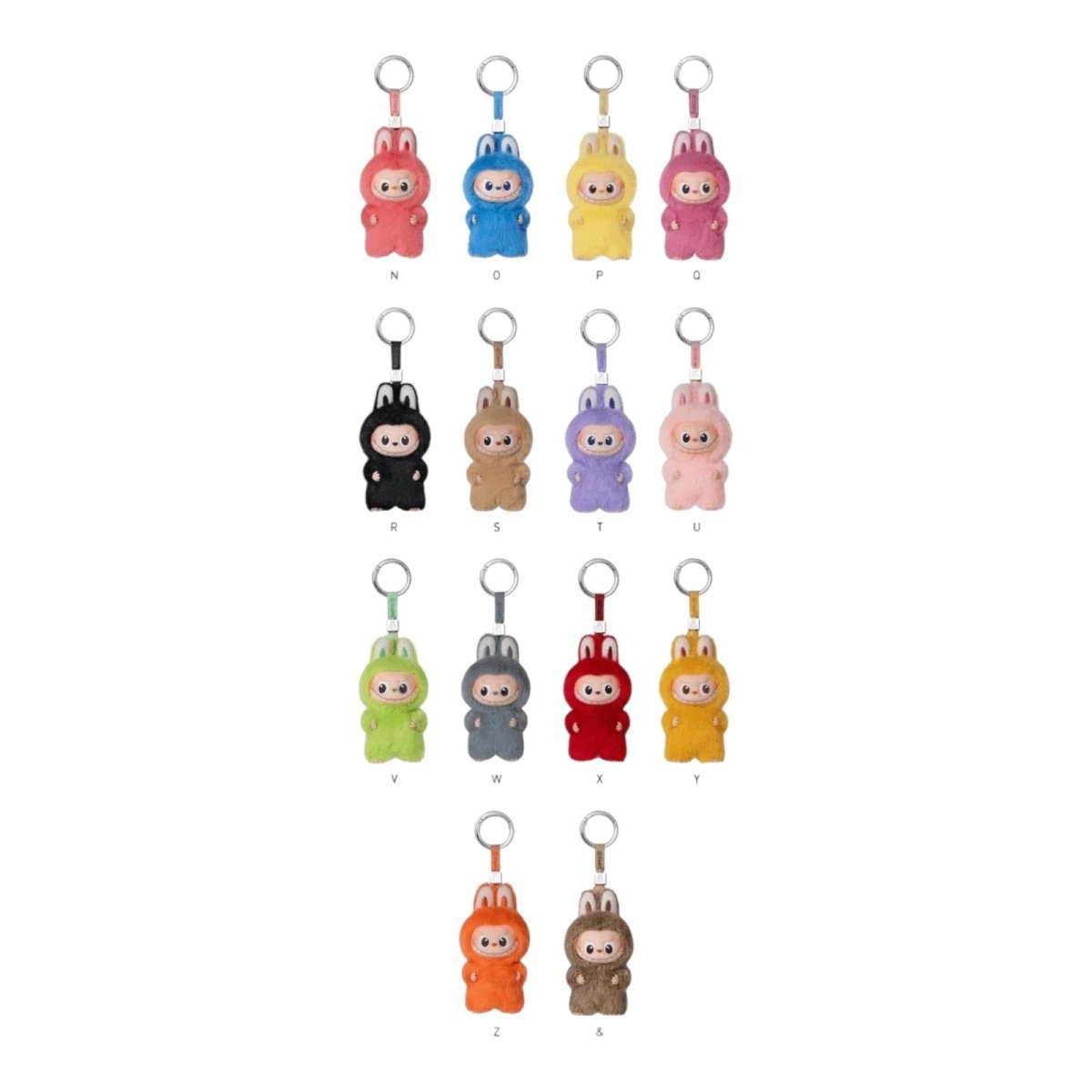 PIN FOR LOVE N - Z LETTERS LABUBU BLIND SINGLE BOX - POP MART