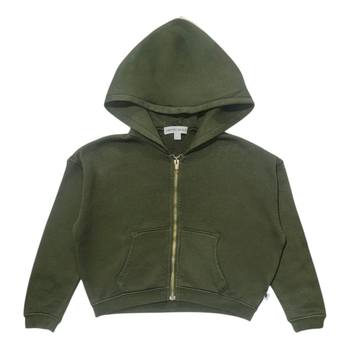 PINE BUTTERSOFT ZIP UP HOODIE - SOMETHING CORPORATE