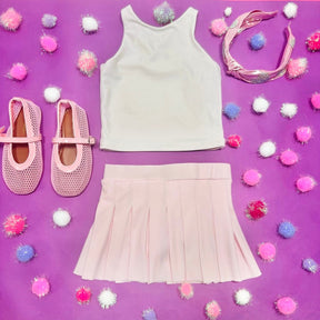 PLEATED ATHLETIC SKIRT - SKIRTS