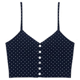 POLKA DOT CLARKE CAMI TOP - KATIE J NYC - TANK TOPS