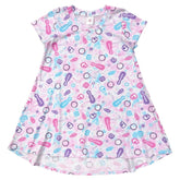 POPSTAR SHORT SLEEVE DRESS - ESME