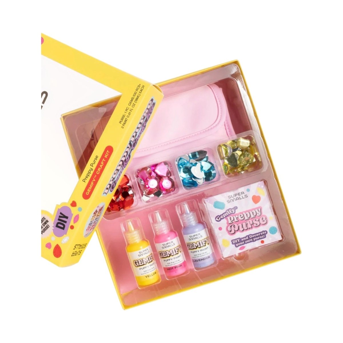 PREPPY PURSE GEMIFY CRAFT KIT - SUPER SMALLS