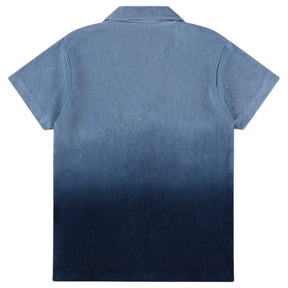 QUIET BLUE RANDEL OBBRÉ TERRY POLO TOP (PREORDER) - MOLO