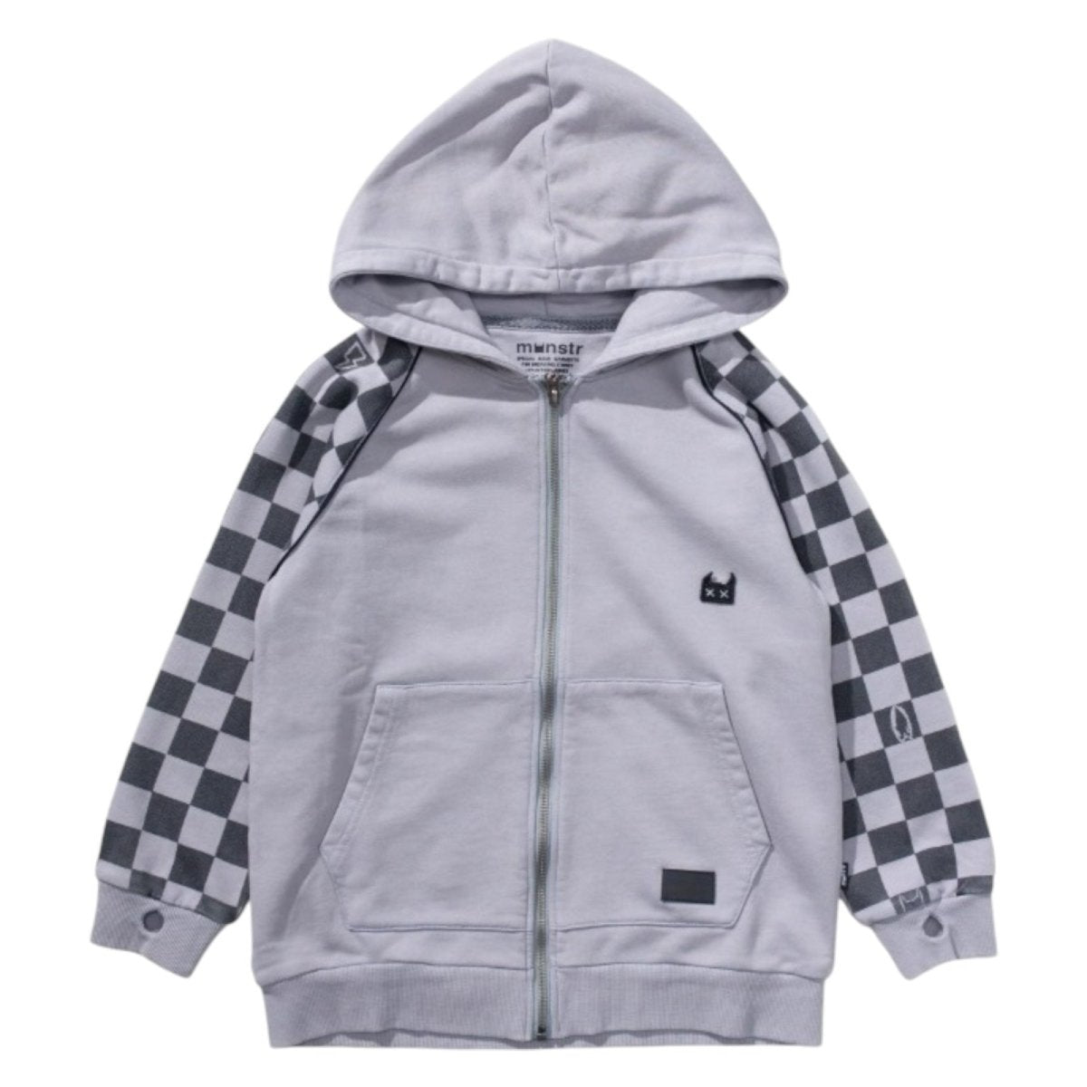 RACEALLDAY CHECK ZIP UP HOODIE (PREORDER) - HOODIES