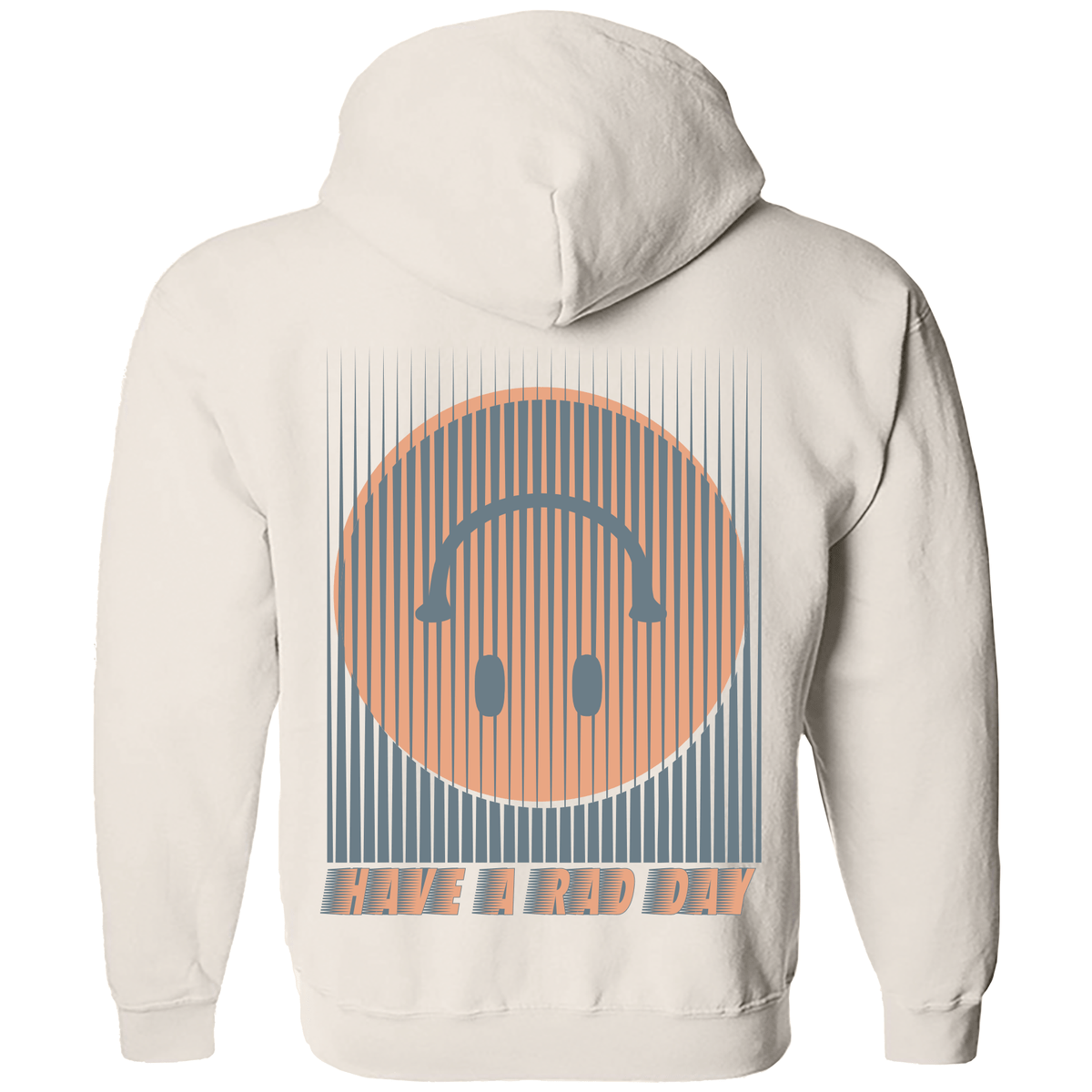 RAD DAY SMILEY HOODIE - TINY WHALES